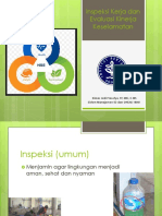 Inspeksi Kerja Dan Evaluasi Kinerja Keselamatan PDF