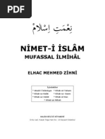 Mehmed Zihni Efendi - Nimeti Islam