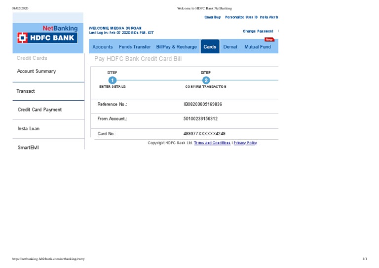 Welcome Hdfc Netbanking : Welcome to HDFC Bank – QHOZ