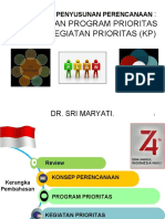 Perencanaan Program Prioritas