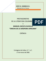 1 - Manuel Zapata Olivella - Oricha de La Diaspora