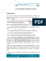 Procesos Termodinámicos y Máquinas Térmicas