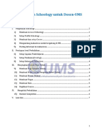 Panduan Schoology Bagi Dosen UMS PDF