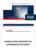 Manual para Desgarca de Informacion de Kimos