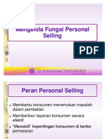 9 - Mengelola Fungsi Personal Selling