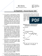 BC Stats On Minimum Wage Impact (CAN)