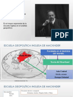 Escuela Geopolitica Inglesa de Mackinder