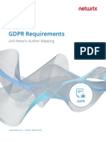 GDPR Requirements and Netwrix Auditor Mapping