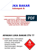 Luka Bakar Kelompok 8-1