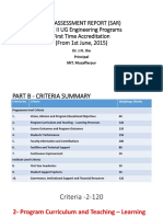 Self Assessment Report - Criterion -II