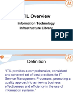 ITIL Overview 2007