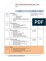 Jadual Program Transisi 2020 