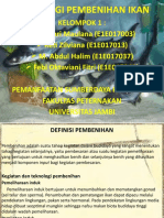 Teknologi Pembenihan Perikanan