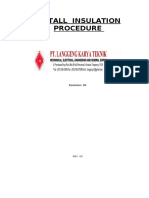 Lkt-Prc-Qaqc-Pip-0019 Insulation Procedure
