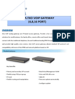 FXO-Gateway Document
