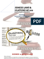 Business Laws - Part 01 PDF