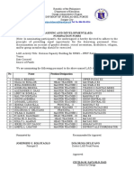 Sison District LD Nomination For RPMS PPST