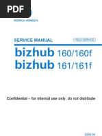 Service Manual Bizhub 160 161f