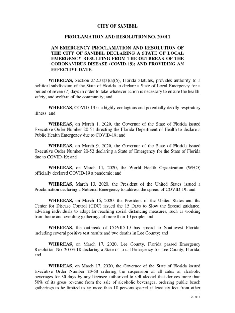 Proclamation Vs Resolution Difference – PONA