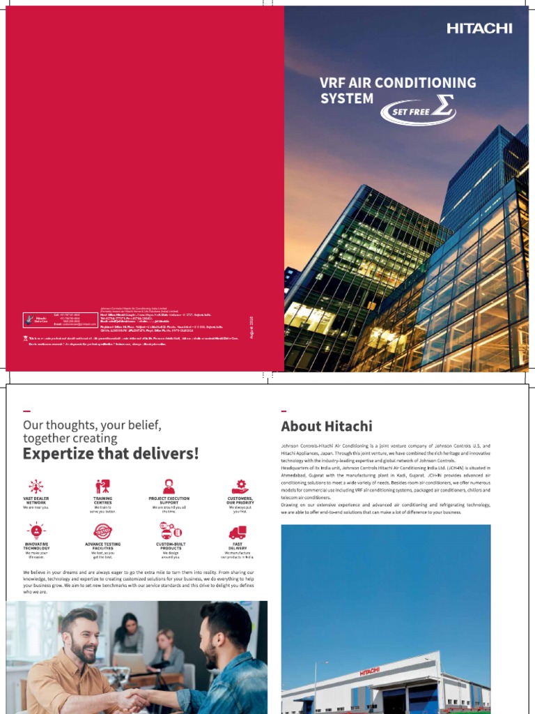 HitachiVRF Catalogue PDF