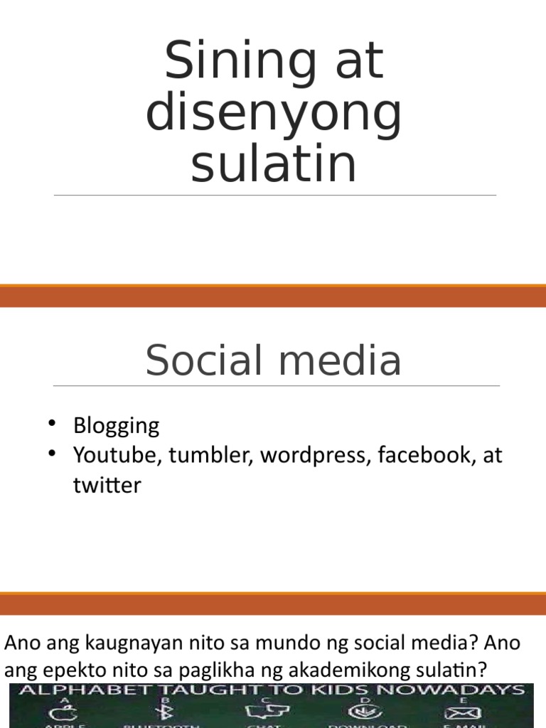 Wikang Filipino Internet at Social Media | PDF