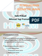 PENGUKURAN BIOMETRI JANIN