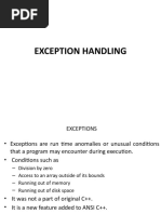 Exception Handling