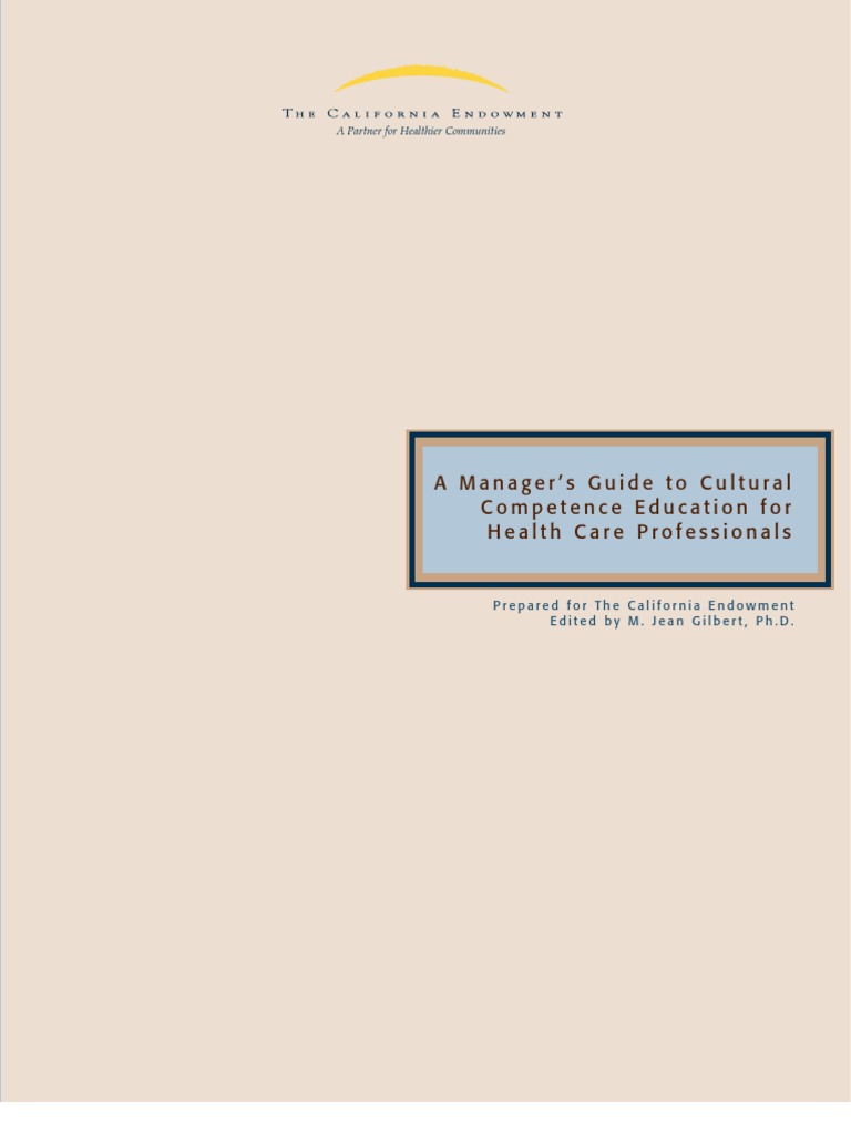 Cultural Competence Training Guide | PDF | Social Science