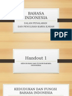 Materi Bahasa Indonesia (Revisi)