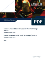 Music Tech Specification PDF