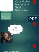 Teori Relativitas Cara Mudah