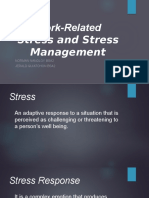 Work-Related Stress and Stress Management Techniques
