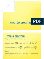 Analiticka Geometrija