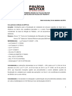 Mem 677 - 3 - 19 BPTran Lei Seca e Preenchimento Valor Considerado No AIT PDF