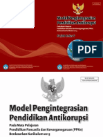 5 Model Pengintegrasian Pendidikan Anti Korupsi - SD MI Kelas V PDF