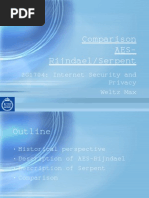 Download Comparison between AES-Rijndael and Serpent by MaxWeltz SN4522 doc pdf