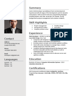 coolfreecv_resume_with_photo_n