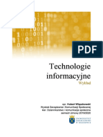 Technologie Informacyjne, Wyklad PDF