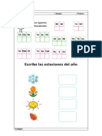 Actividades Primero Primaria