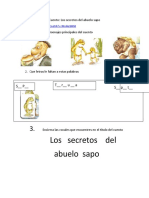 Cuento Los Secretos Del Abuelo Sapo