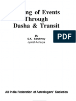 Jyotish AIFAS Timing of Events Through Dasha and Transit