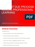 Student Due Process Training