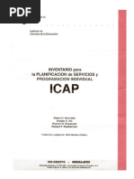 Fundamentos del ICAP en Chile | PDF | Discapacidad intelectual | Evaluación