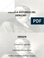 Escuela Historica Del Derecho