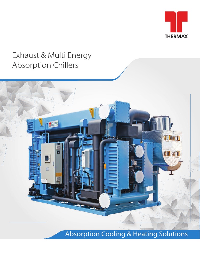 Thermax Absortion Chillers | PDF | Heat Exchanger | Evaporation