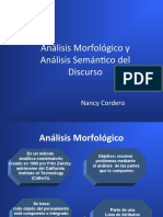 Analisis Morfologico y Semantico Del Discurso