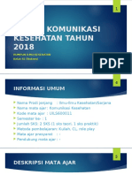 8763 - MODUL KOMUNIKASI KESEHATAN 2018 - KelasEkstensi - 6sept18