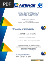 Apresentacao sobre Novas diretrizes ABENGE Engenharia