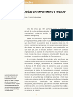 Análise do Comportamento em Ambientes Organizacionais