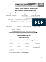 Organic Chemistry I Problems on Functional Groups and Isomerism